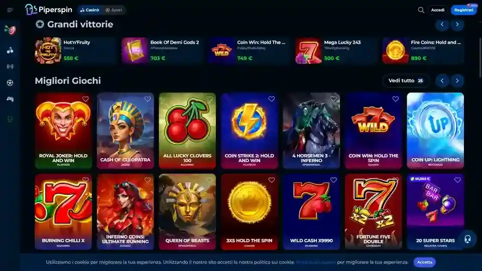 PiperSpin Casino casino review section 2